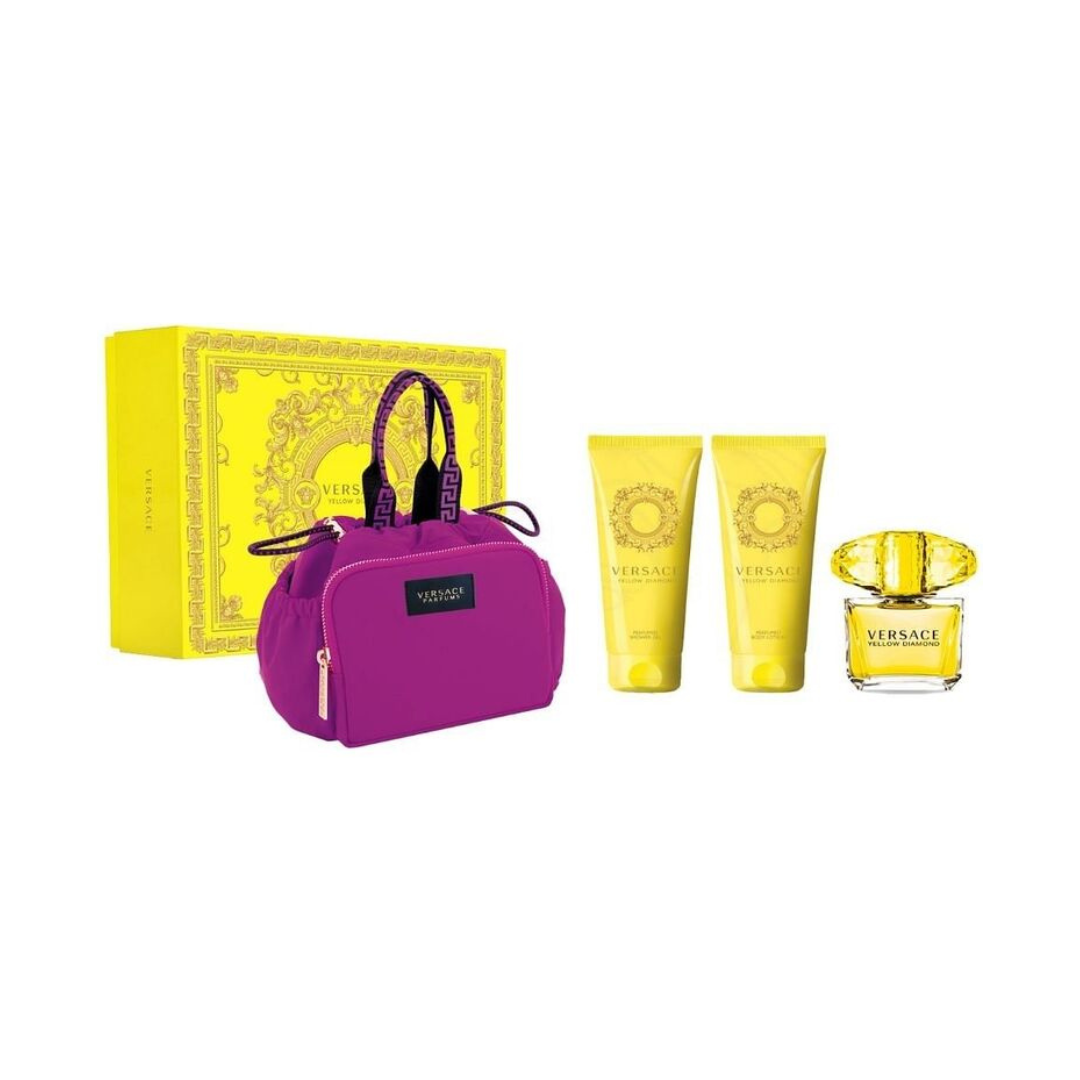 Versace
  Yellow Diamond Perfume Eau de Toilette EDT 90ml 4-Piece Gift Set