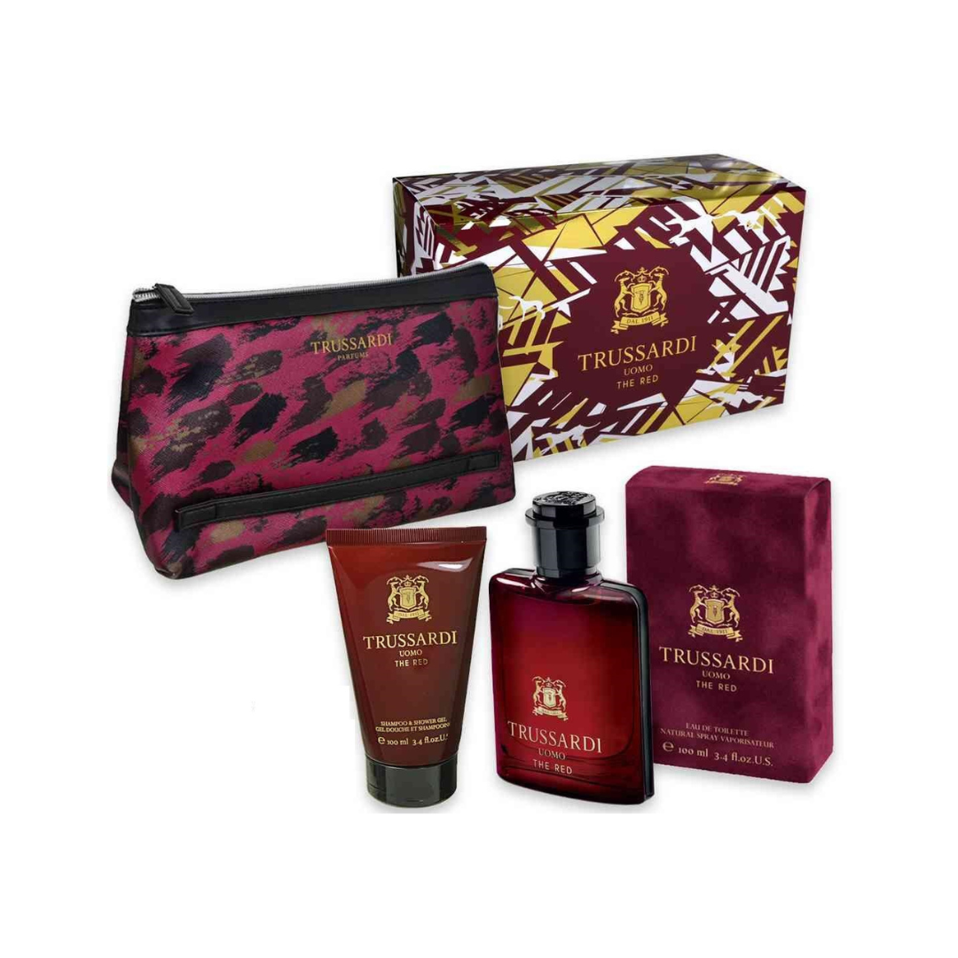 Trussardi
  Uomo Red Perfume for Men EDT 100ml 3-Piece Gift Set