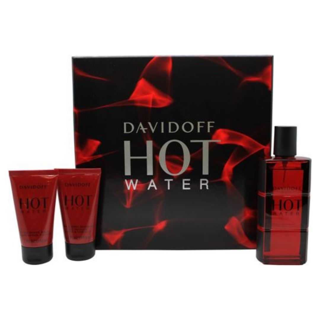 Davidoff
  Hot Water Perfume for Men Eau de Toilette EDT 110ml 3-Piece Gift Set