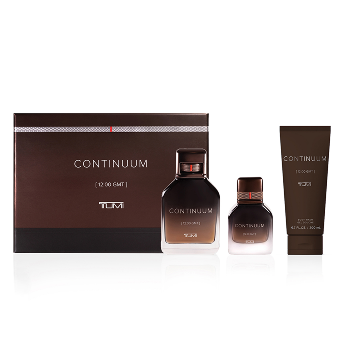 TUMI
Continuum GMT 12.00 Perfume Eau de Parfum EDP 100ml 3-Piece Set