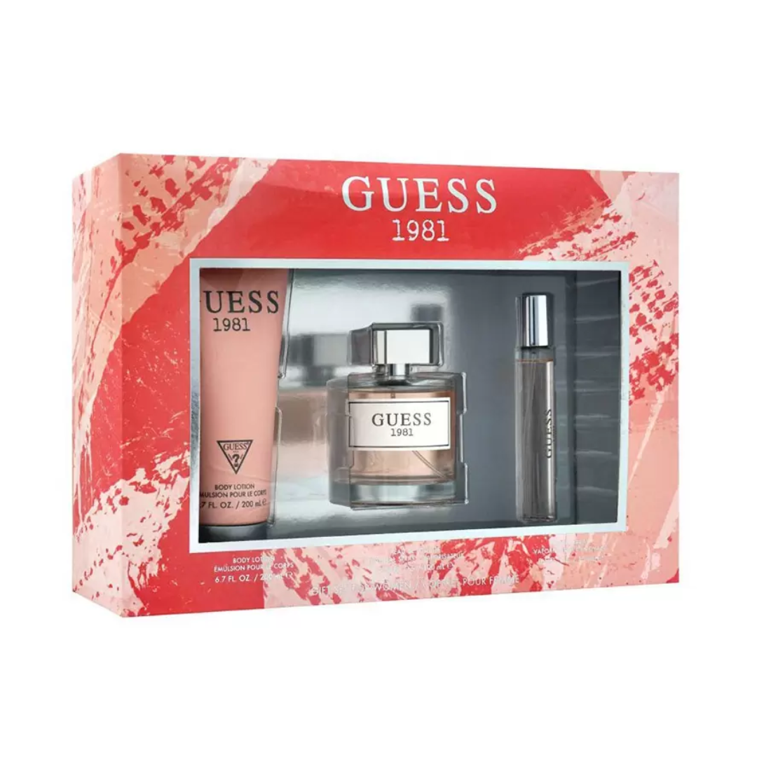 Guess
1981 Femme Perfume EDT 100ml 3-Piece Set
