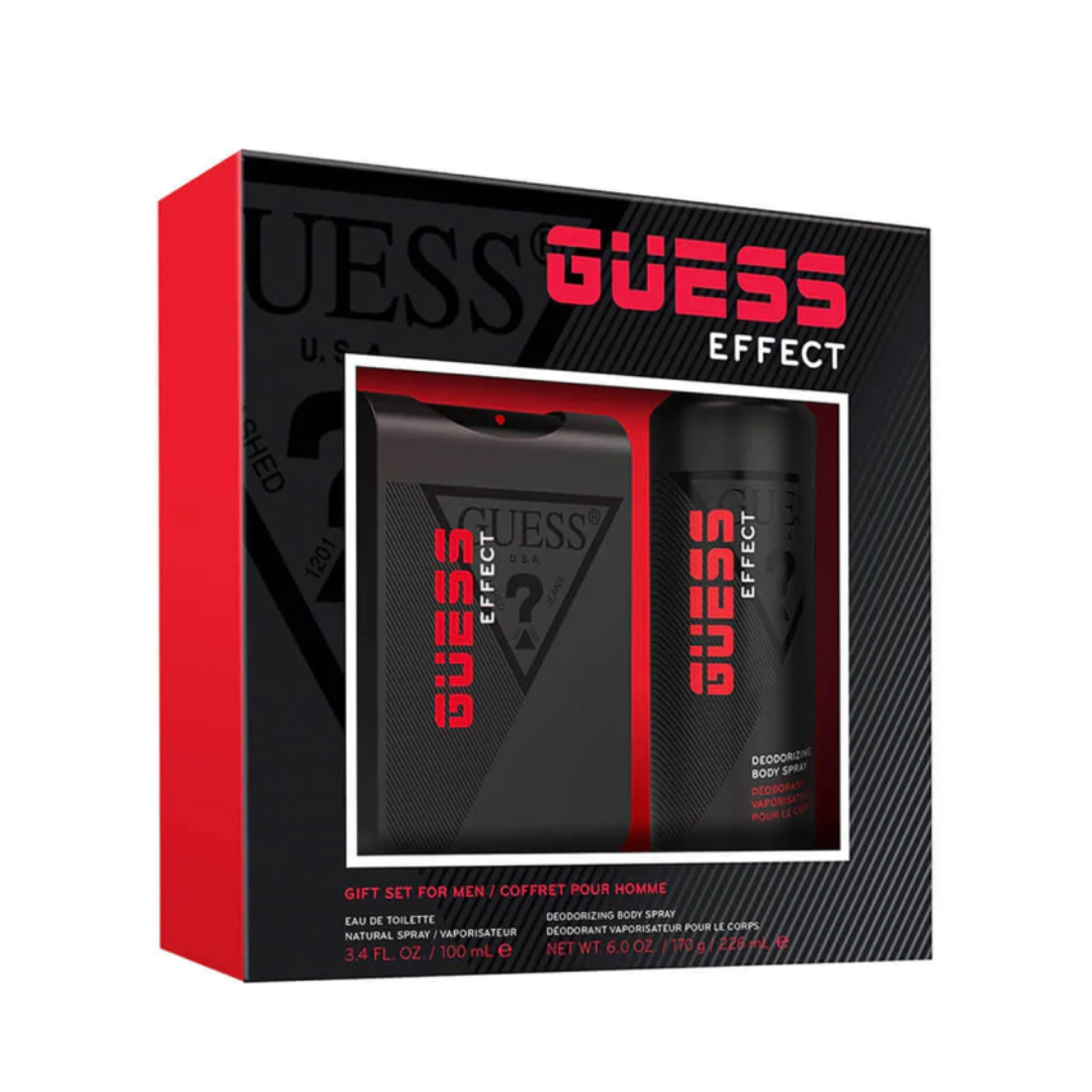 Guess
  Effect Perfume for Men EDT 100ml 2-Piece Set