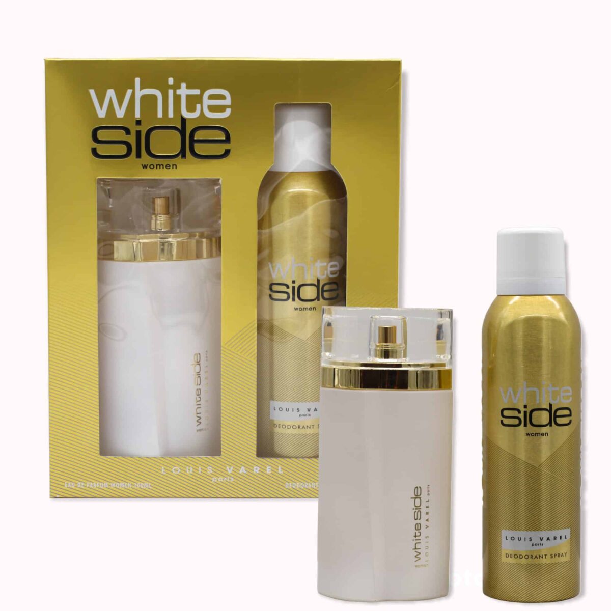 Louis
  Varel White Side Perfume for Women EDP 100ml Set