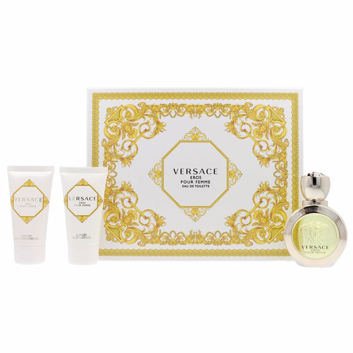 Versace
  Eros Perfume for Women EDT 50ml 3-Piece Set
