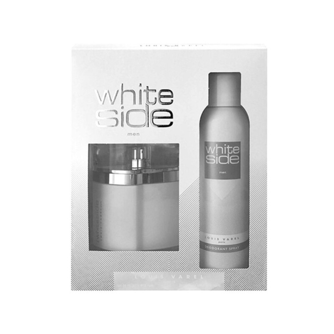 Louis
  Varel White Side Perfume for Men EDT 100ml Set