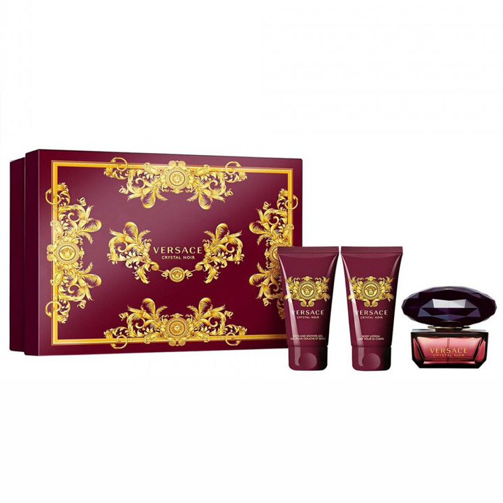 Versace
Crystal Noir Perfume EDT 50ml 3-Piece Set