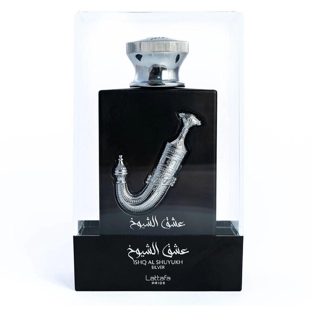 Lattafa
Ishq Al Shuyukh Silver Eau de Parfum 100ml