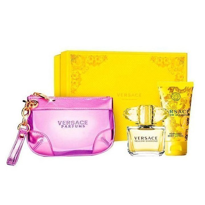 Versace
Yellow Diamond Perfume EDT 90ml 4-Piece Gift Set