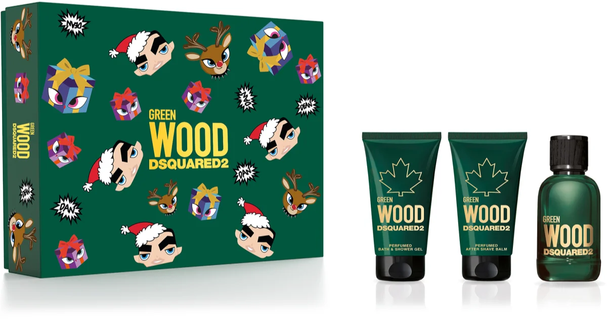 Dsquared2
  Wood Green Perfume for Men 3-Piece Gift Set 50ml