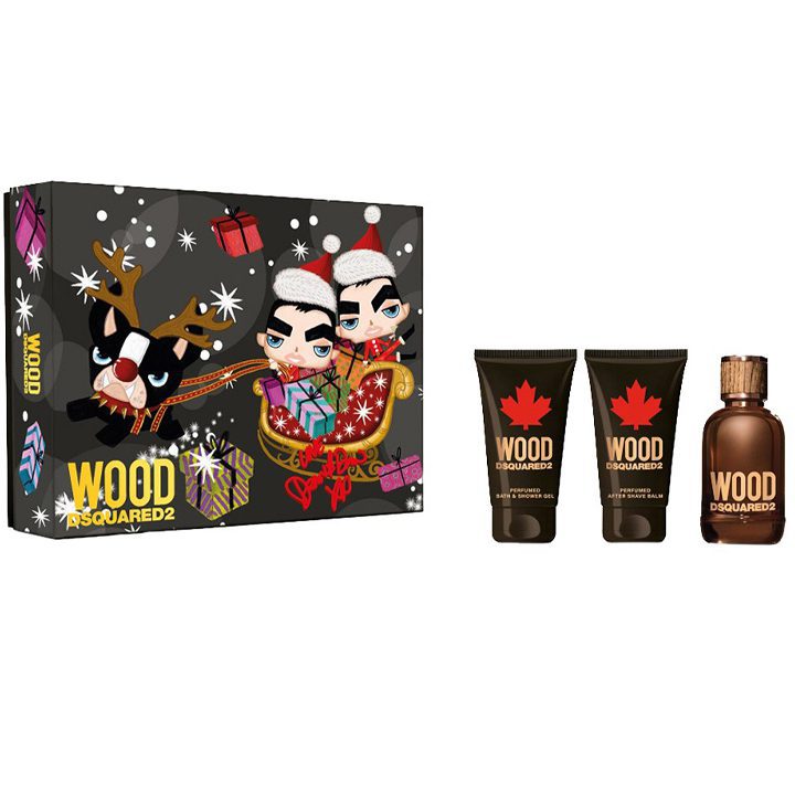 Dsquared2
Wood Homme Perfume EDT 50ml 3-Piece Set
