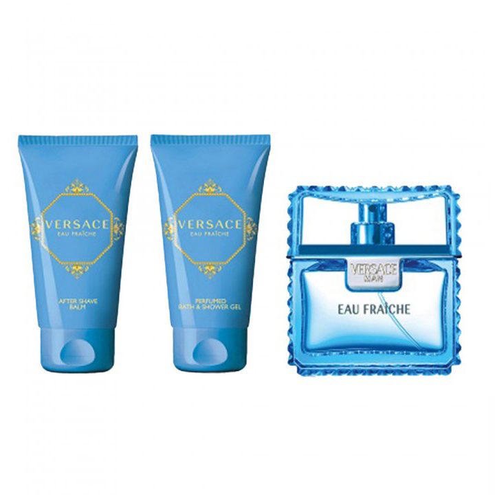 Versace
  Eau Fraîche Perfume for Men EDT 50ml + Shower Gel Set