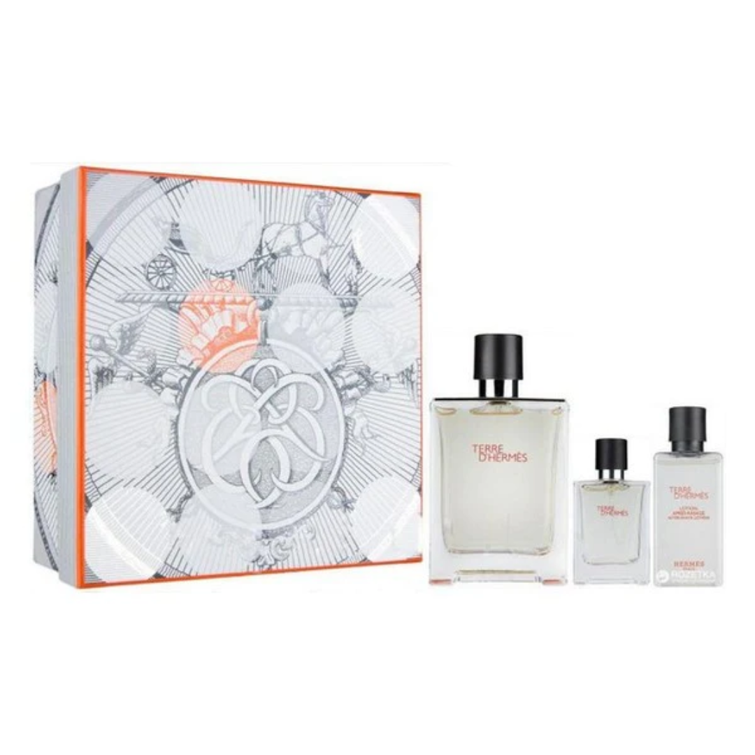 Terre
d’Hermès Perfume for Men EDT 100ml 3-Piece Gift Set
