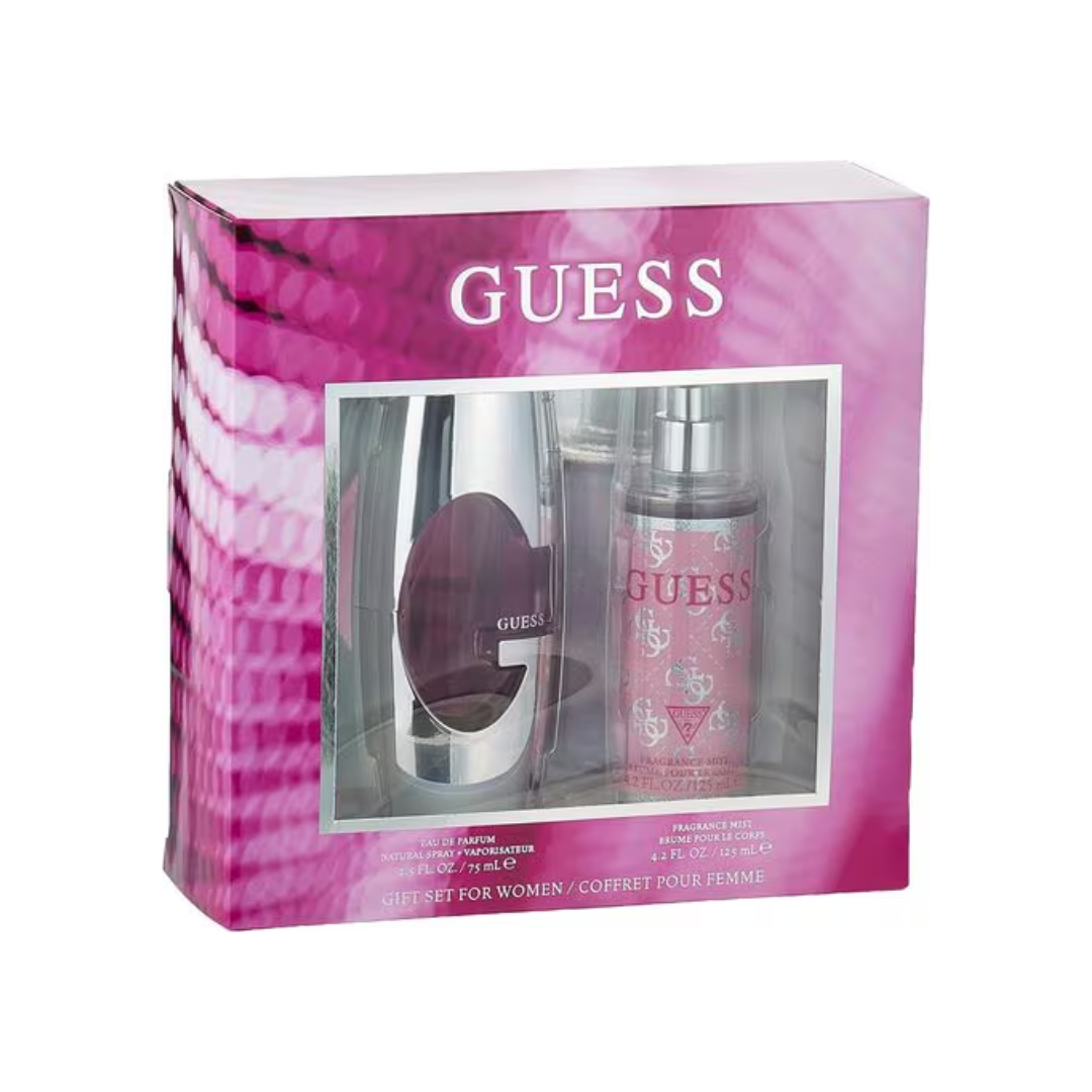 Guess
  Pink Perfume for Women Eau de Toilette EDT 75ml 2-Piece Set