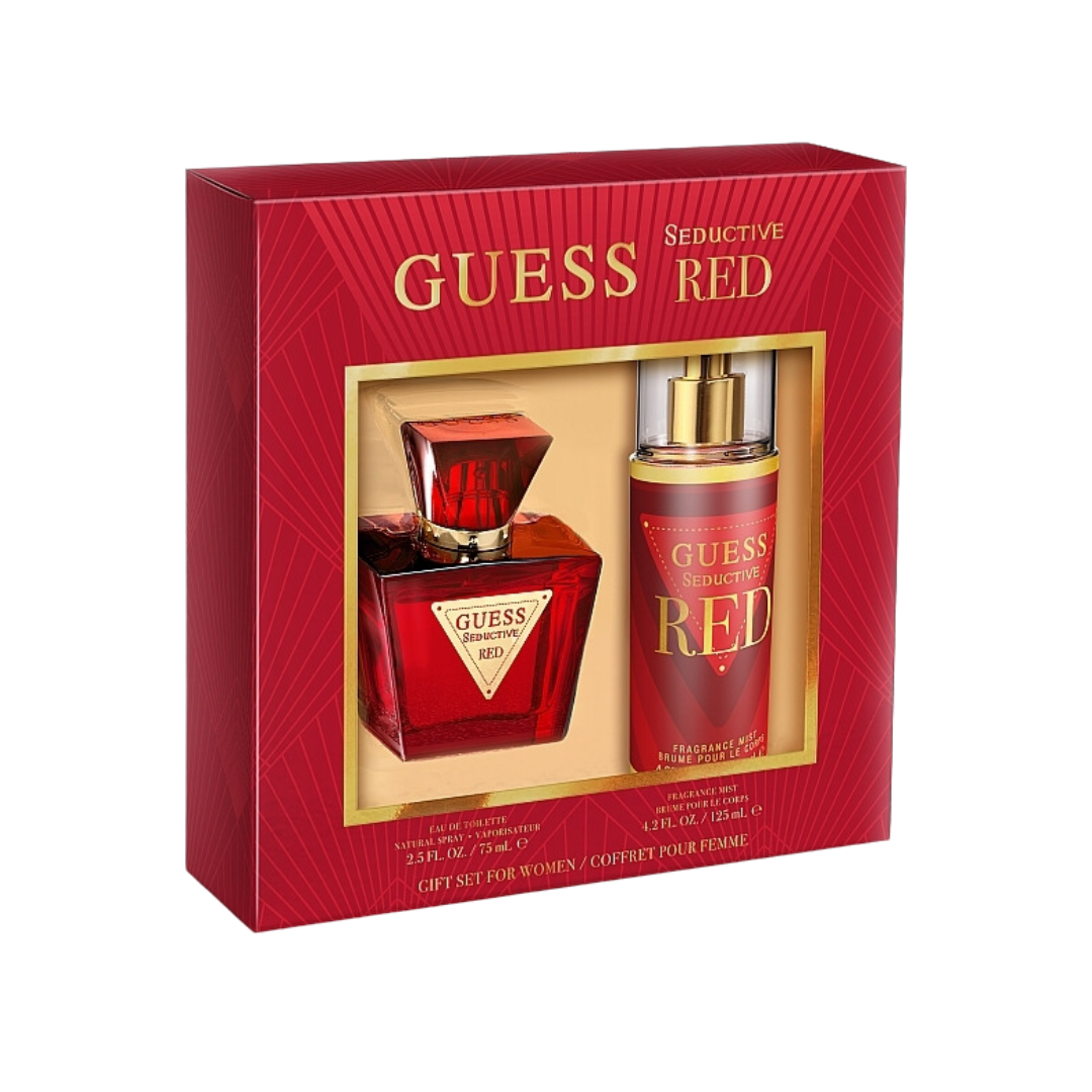 Guess
  Seduction Red Femme Eau de Toilette EDT 75ml Travel Set
