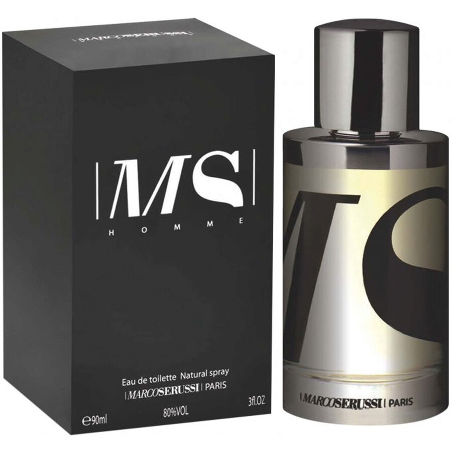 Marco Serussi Black Homme Men Eau De Toilette 90ml