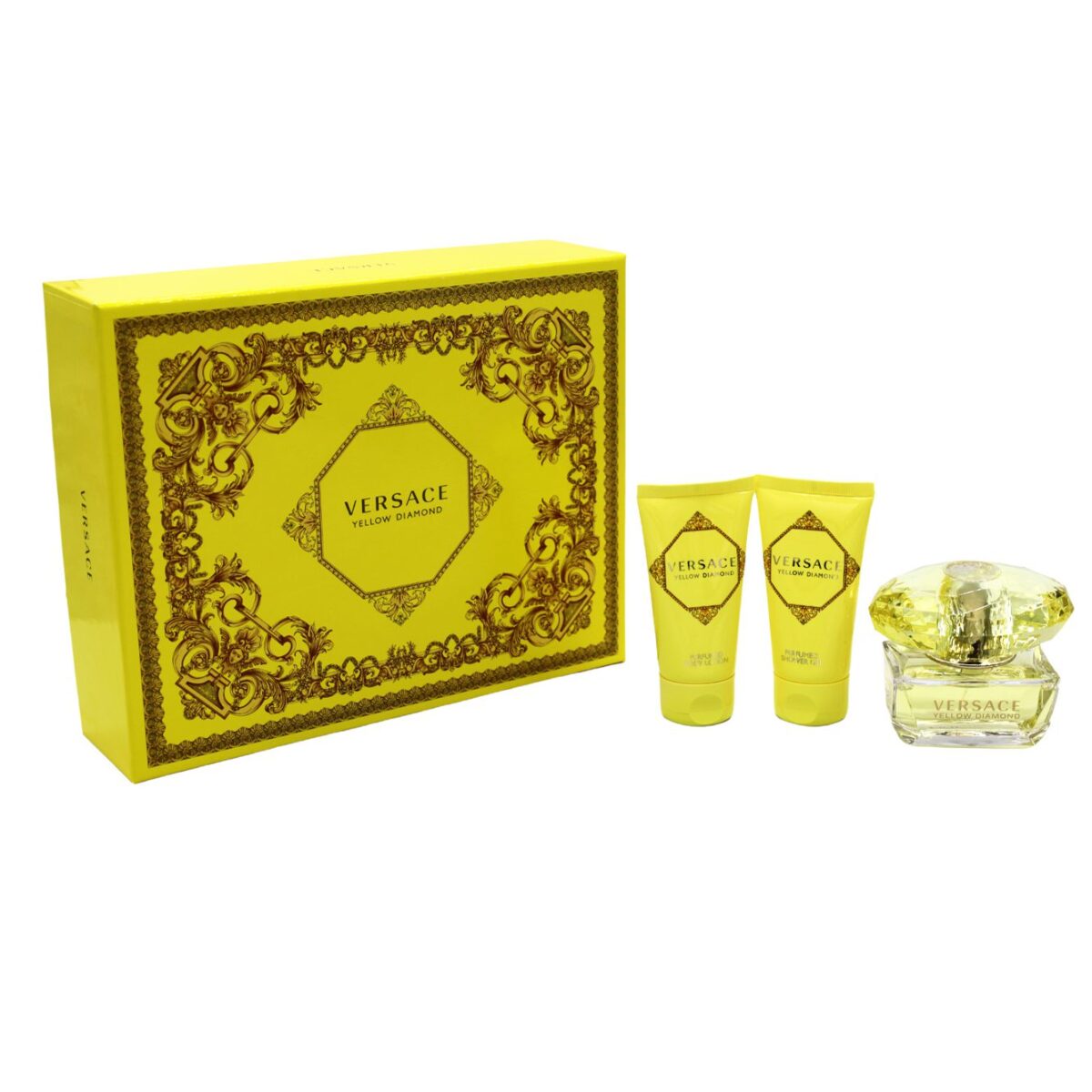 Versace
  Yellow Diamond Perfume EDT 90ml 4-Piece Gift Set