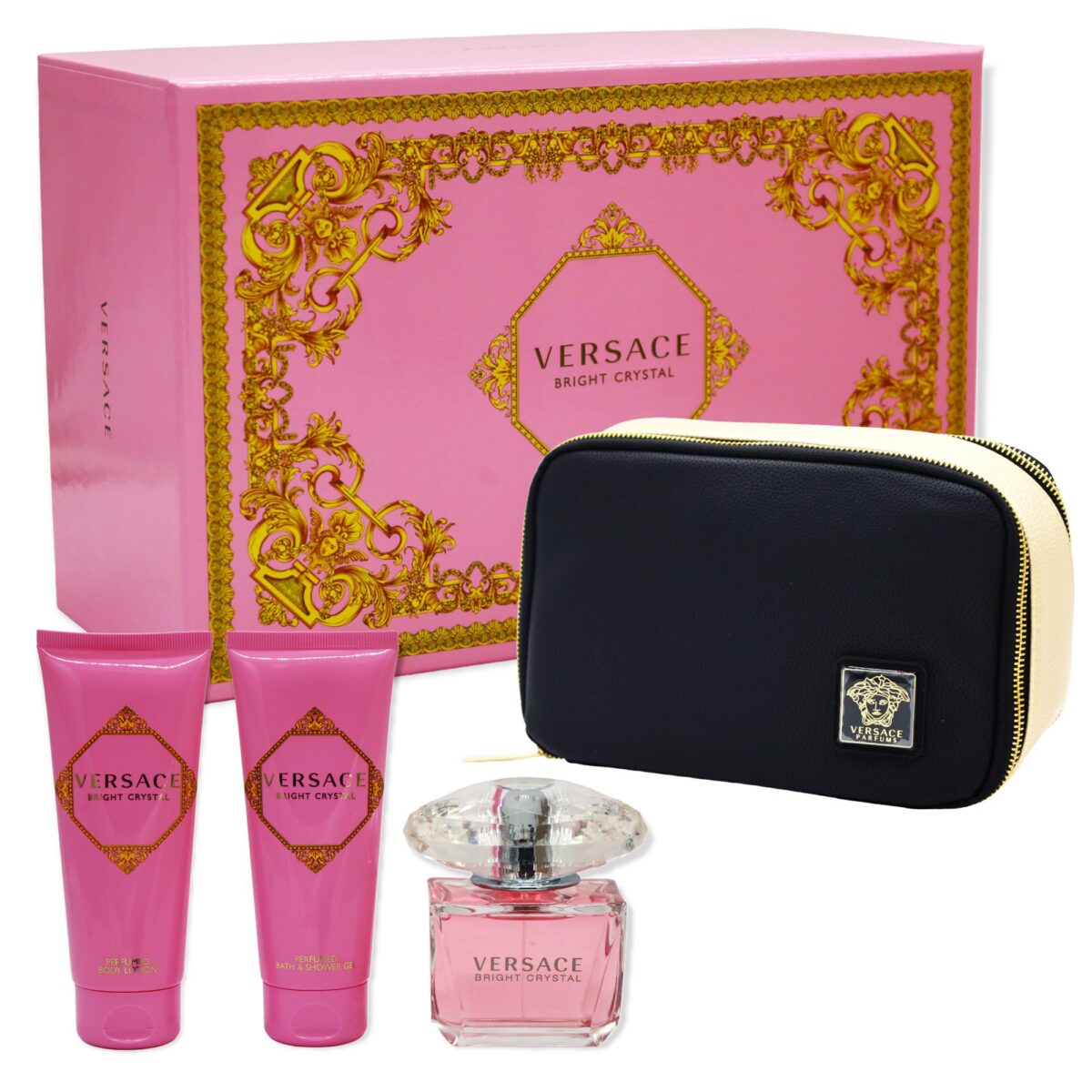 Versace
Bright Crystal Perfume EDT 90ml Bag Set