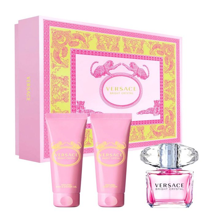 Versace
Bright Crystal Perfume EDT 50ml 3-Piece Set